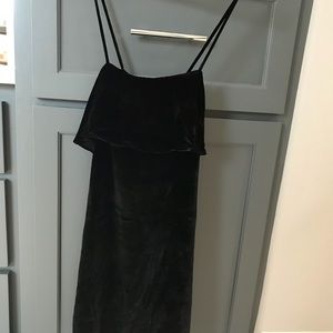 Madewell velvet dress